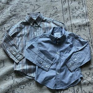 Marie Chantal Little Boys button down shirt bundle 4T